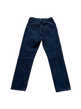 Agolde 90s pinch waist High Rise Black Jeans 100% Organic Cotton Button Fly 28